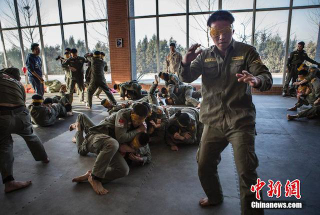 Illustration for article titled China's Personal Bodyguard Training Seems Ridiculously Intense